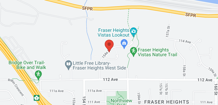 map of 11340 154A STREET